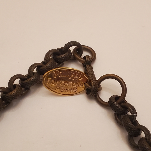 Philippe Ferrandis Paris Dangling Cameo Signed Necklace - Picture 13 of 16